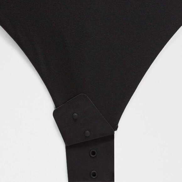 NWT Lululemon Wundermost Ultra-Soft Nulu Square-Neck Long-Sleeve Bodysuit Shine - Picture 7 of 11